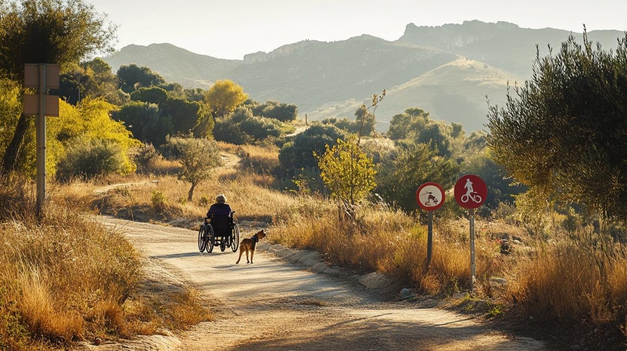Los mejores destinos dog-friendly en España para perros con movilidad reducida